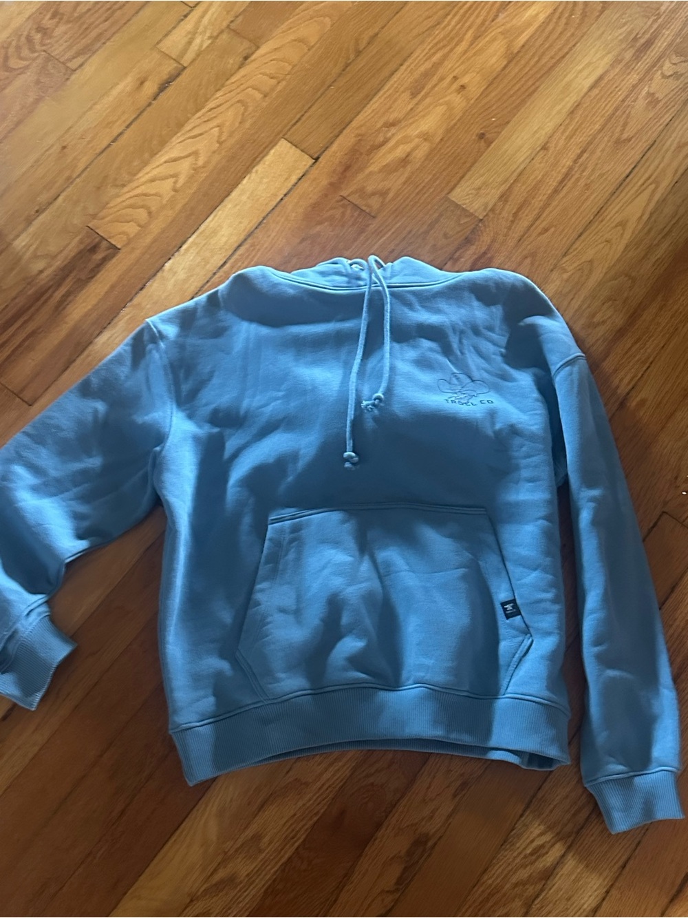 Trolls Light Blue Crewneck Sweatshirt - Men's